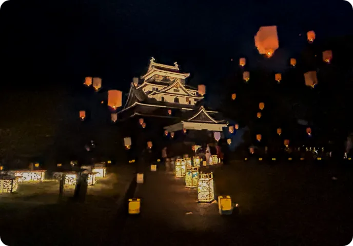 松江城水燈路2026